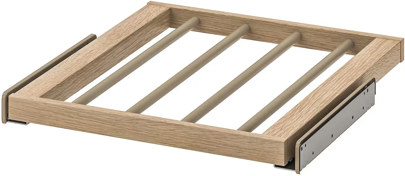 Dulap Ikea Pax/Forsand rafturi/bara/sertare/cosuri 100x60x236 (Aspect Stejar Antichizat)