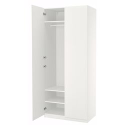 Dulap Ikea Pax/Forsand polite/bare 100x60x236 (Alb) Thumb
