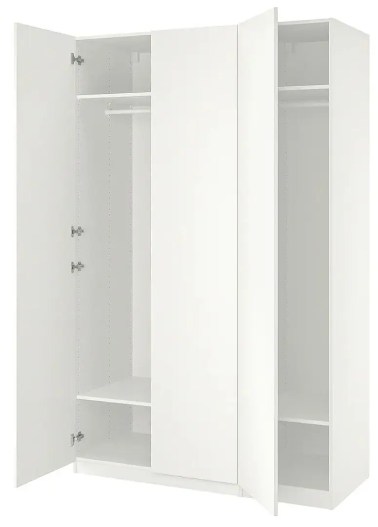 Dulap Ikea Pax/Forsand polite/bare 150x60x236 (Alb)