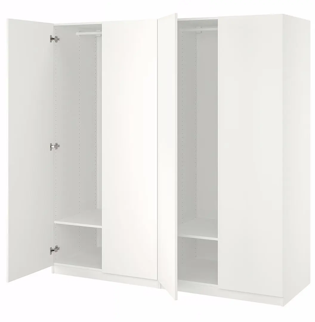 Dulap Ikea Pax/Forsand polite/bare 200x60x201 (Alb)