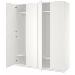 Dulap Ikea Pax/Forsand polite/bare 200x60x236 (Alb) Thumb