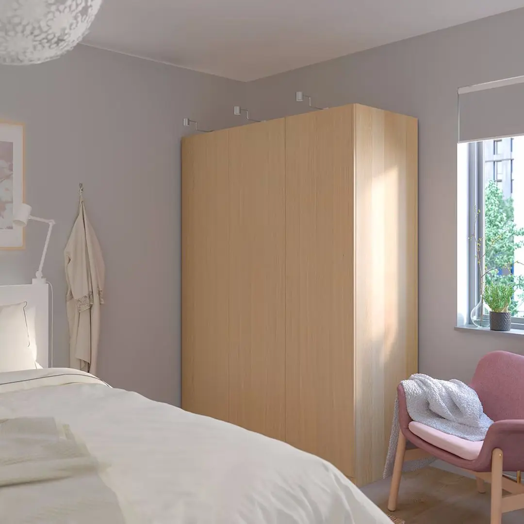 Dulap Ikea Pax/Forsand polite/bare/cosuri 150x60x201 (Aspect Stejar Antichizat)