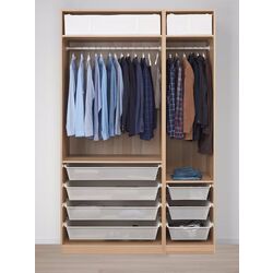 Dulap Ikea Pax/Forsand polite/bare/cosuri 150x60x236 (Aspect Stejar Antichizat) Thumb