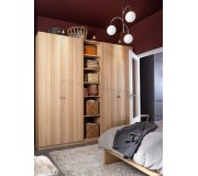 Dulap Ikea Pax/Forsand polite/bare/cosuri 250x60x201 (Aspect Stejar Antichizat)