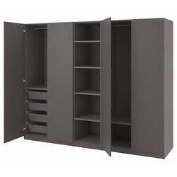 Dulap Ikea Pax/Forsand polite/bare/cosuri 250x60x201 (Gri Inchis) Thumb