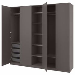 Dulap Ikea Pax/Forsand polite/bare/cosuri 250x60x236 (Gri Inchis) Thumb