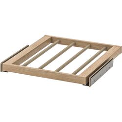 Dulap Ikea Pax/Forsand rafturi/bare/sertare 250x60x201 (Gri inchis/Aspect Stejar Antichiza) Thumb