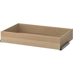 Dulap Ikea Pax/Forsand rafturi/bare/sertare 250x60x201 (Gri inchis/Aspect Stejar Antichiza) Thumb