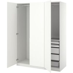 Dulap Ikea Pax/Forsand rafturi/bare/sertare/cos 150x60x201 (Alb) Thumb