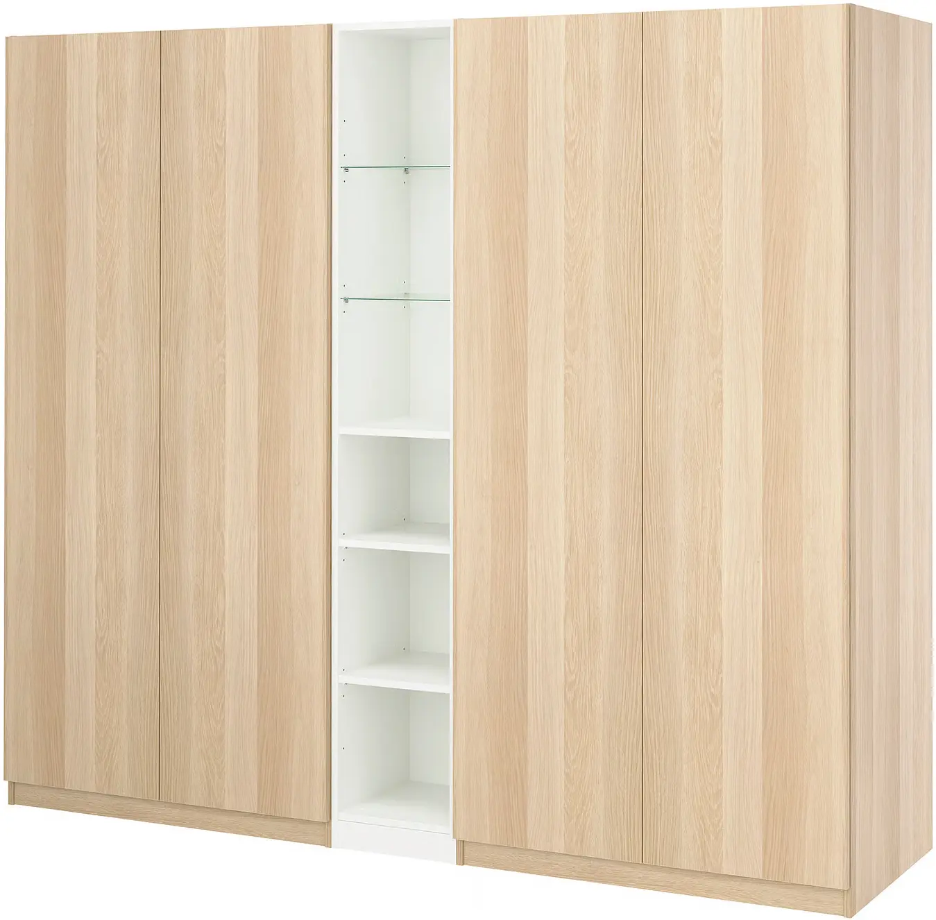 Dulap Ikea Pax/Forsand rafturi/bare/sertare/cosuri/etajera 235x60x201 (Aspect Stejar Antichizat) - 3