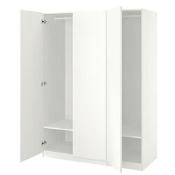 Dulap Ikea Pax/Forsand cu polite jos/bare 150x60x201 (Alb) Thumb