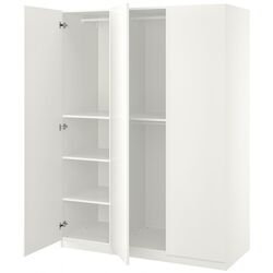 Dulap Ikea Pax/Forsand bare/rafturi 150x60x201 (Alb) Thumb