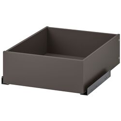 Dulap Ikea Pax/Forsand bare/raft/sertare 200x60x201 (Gri-inchis) Thumb