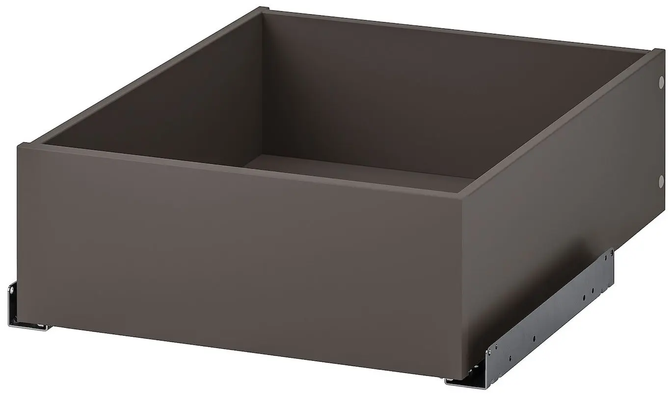 Dulap Ikea Pax/Forsand bare/raft/sertare 200x60x201 (Gri-inchis)