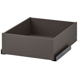 Dulap Ikea Pax/Forsand bare/rafturi/sertare 200x60x236 (Gri-inchis) Thumb