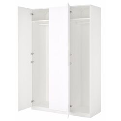 Dulap Ikea Pax/Forsand polite sus/bare 150x60x236 (Alb) Thumb
