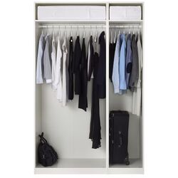 Dulap Ikea Pax/Forsand polite sus/bare 150x60x236 (Alb) Thumb