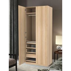 Dulap Ikea Pax/Forsand sertare/bara 100x60x201 (Aspect Stejar Antichizat)