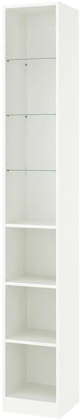 Dulap Ikea Pax/Grimo rafturi/bare/cosuri/etajera 185x60x236 (Alb/Gri-verde) - 7