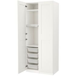 Dulap Ikea Pax/Grimo cu rama 100x60x236 (Alb) Thumb