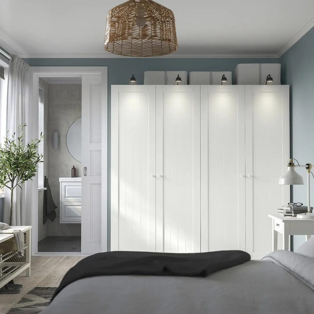 Dulap Ikea Pax/Gullaberg 200x60x201 (Alb)