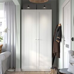 Шкаф Ikea Pax/Gullaberg полка/штанга/корзины 100x60x201 (Белый)