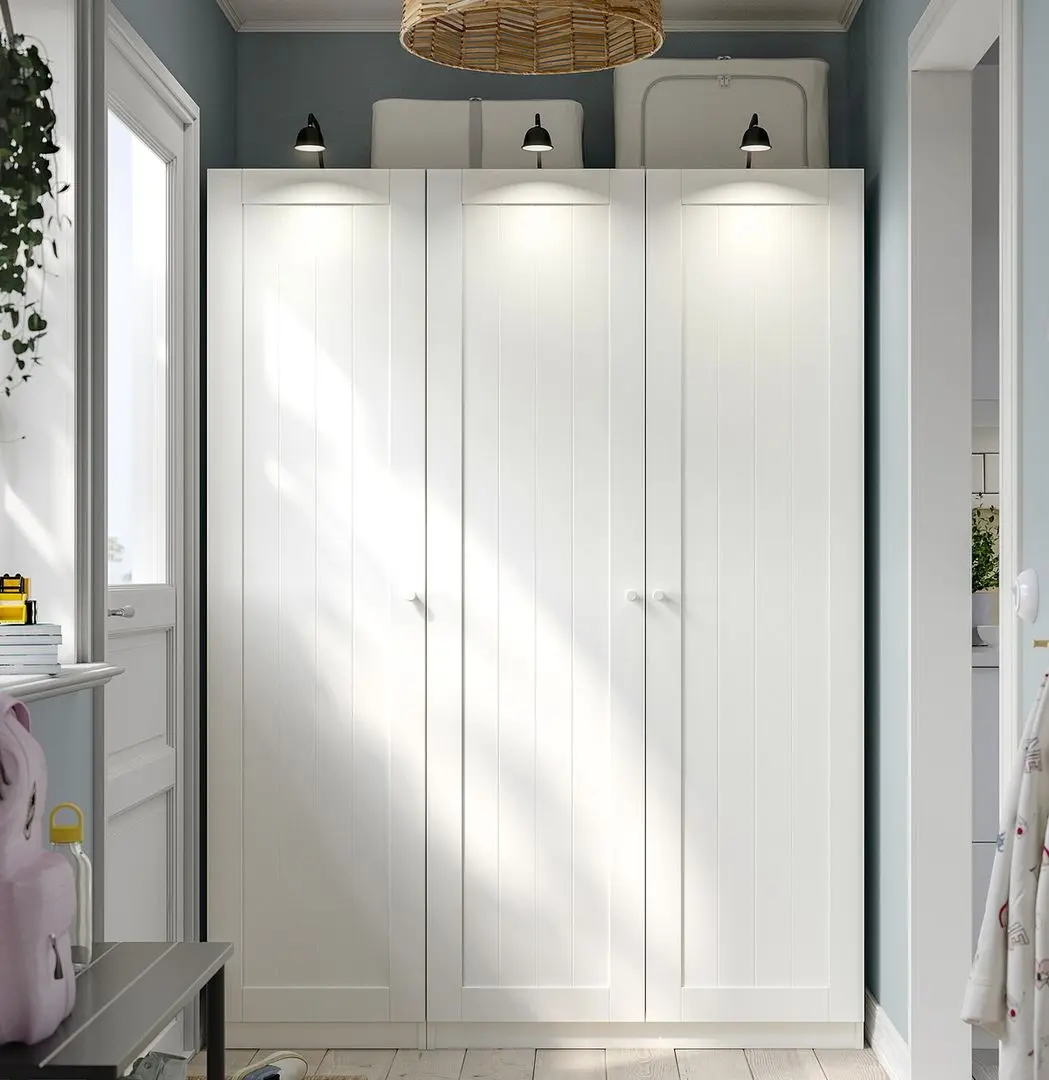 Dulap Ikea Pax/Gullaberg rafturi/bara 150x60x201 (Alb)