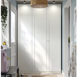 Шкаф Ikea Pax/Gullaberg полки/штанга 150x60x236 (Белый)