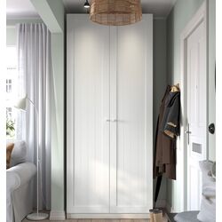 Шкаф Ikea Pax/Gullaberg полки/штанга/корзины 100x60x236 (Белый) Thumb