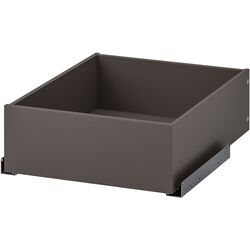 Шкаф Ikea Pax/Gullaberg полки/штанга/ящики/корзина 150x60x201 (Тёмно-серый/Серый) Thumb