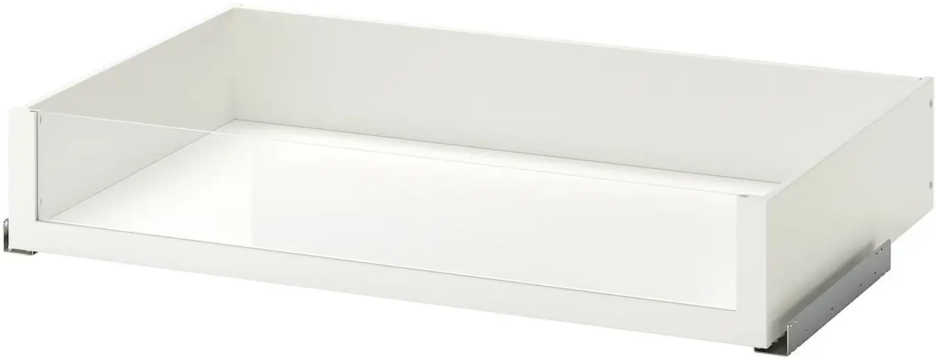 Dulap Ikea Pax/Gullaberg rafturi/bara/sertare/cosuri 150x60x201 (Alb)