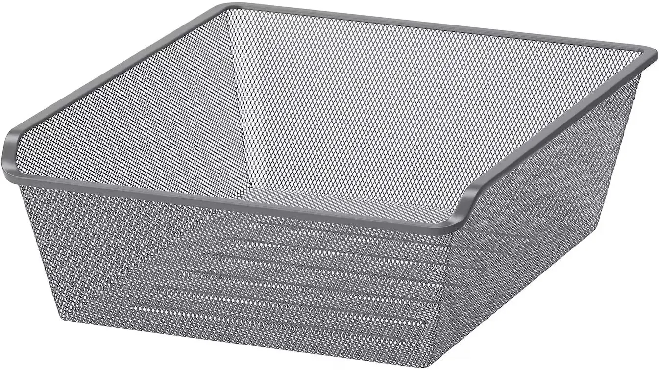 Dulap Ikea Pax/Gullaberg rafturi/bara/sertare/cosuri 150x60x236 (Gri inchis/Gri)