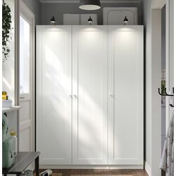 Шкаф Ikea Pax/Gullaberg полки/штанги 150x60x201 (Белый)