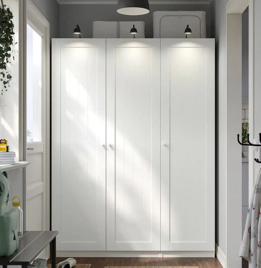 Dulap Ikea Pax/Gullaberg rafturi/bare 150x60x201 (Alb)