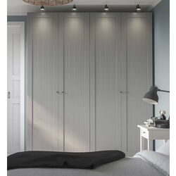 Dulap Ikea Pax/Gullaberg rafturi/bare 200x60x236 (Alb/Gri) Thumb