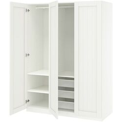 Dulap Ikea Pax/Gullaberg rafturi/bare/cosuri 150x60x201 (Alb) Thumb