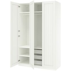 Dulap Ikea Pax/Gullaberg rafturi/bare/cosuri 150x60x236 (Alb) Thumb