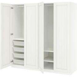 Dulap Ikea Pax/Gullaberg rafturi/bare/cosuri 200x60x201 (Alb) Thumb