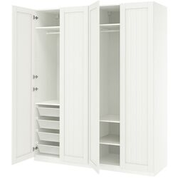 Dulap Ikea Pax/Gullaberg rafturi/bare/cosuri 200x60x236 (Alb) Thumb