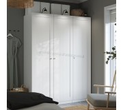 Dulap Ikea Pax/Gullaberg rafturi/bare/sertare/cos 150x60x201 (Alb)