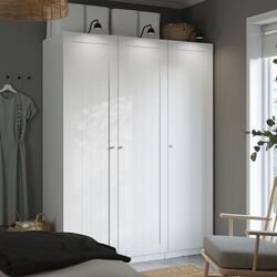Шкаф Ikea Pax/Gullaberg полки/штанги/ящики/корзина 150x60x201 (Белый)