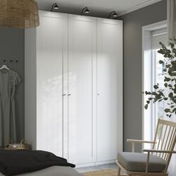 Шкаф Ikea Pax/Gullaberg полки/штанги/ящики/корзина 150x60x236 (Белый)