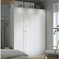 Шкаф Ikea Pax/Gullaberg полки/штанги/ящики/корзины 150x60x201 (Белый)
