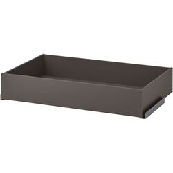 Dulap Ikea Pax/Gullaberg rafturi/bare/sertare/cosuri 200x60x201 (Gri inchis/Gri) Thumb