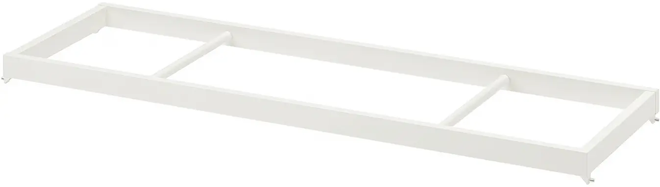 Dulap Ikea Pax/Kammartorp rafturi/bara/cosuri/polite incaltaminte/oglinzi 100x38x236 (Alb) - 3