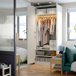 Dulap Ikea Pax/Linnaberg 3 polite 100x60x236 (Alb/Model) Thumb