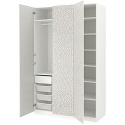 Dulap Ikea Pax/Mistudden/Komplement cu model 150x60x236 (Alb/Gri) Thumb