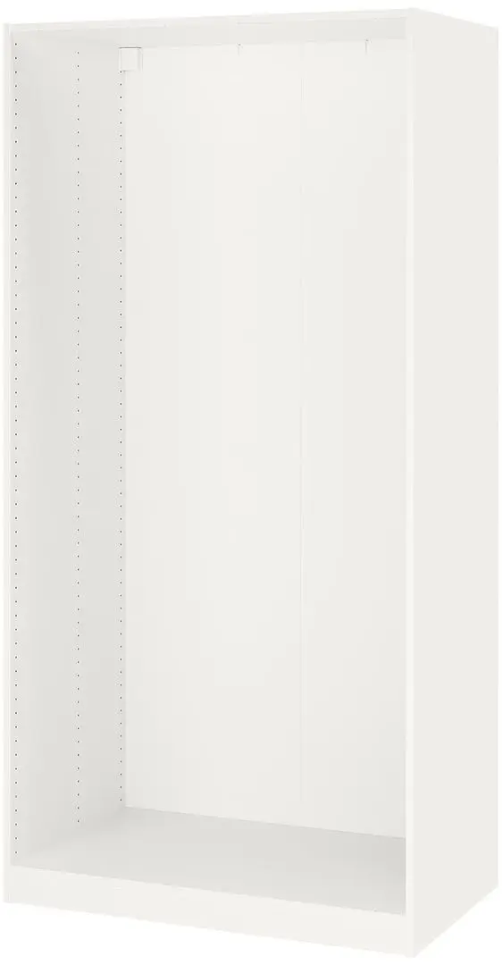 Шкаф Ikea Pax/Reinsvoll 1+2 каркаса 200x60x201 (Белый/Серо-бежевый) - 4