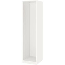 Шкаф Ikea Pax/Reinsvoll 1+2 каркаса 200x60x236 (Белый/Серо-бежевый) Thumb