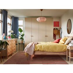 Шкаф Ikea Pax/Reinsvoll полки/штанга/корзины 200x60x201 (Белый/Серо-бежевый) Thumb